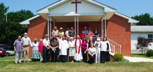 first service at frenchtown road, july 1, 2012